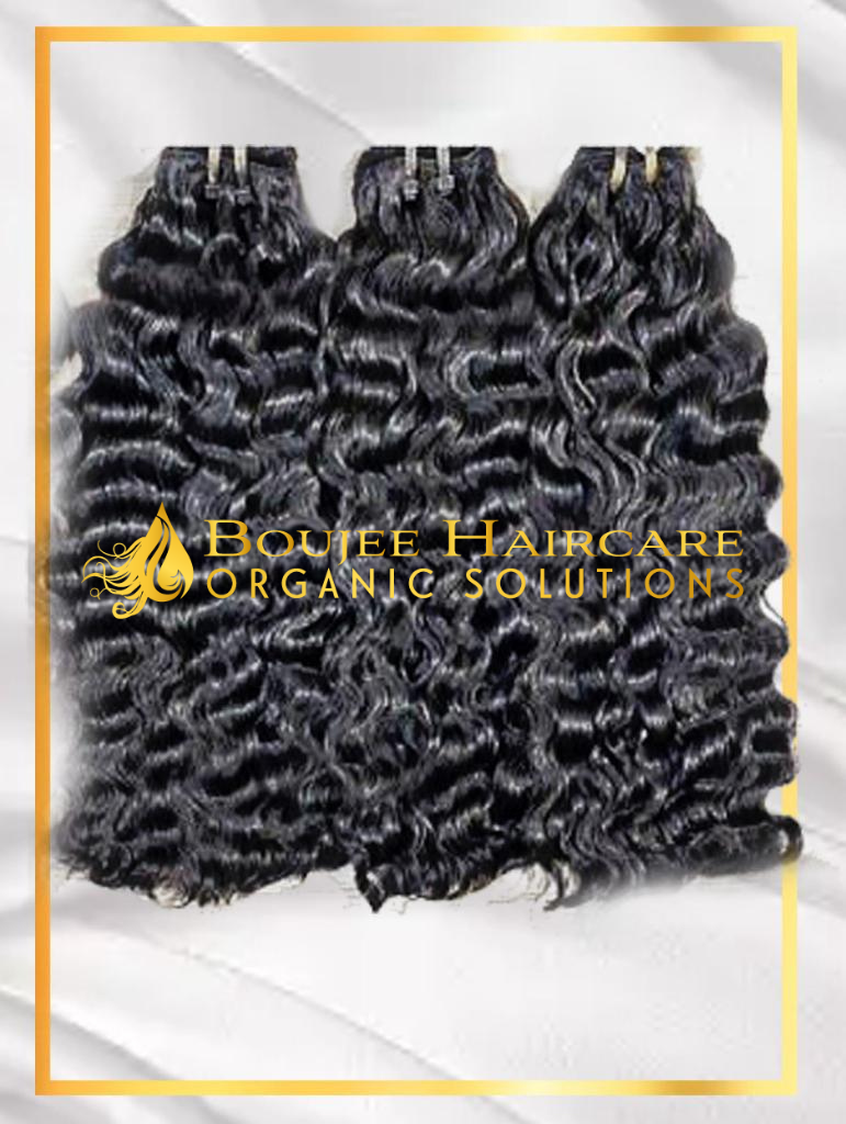 BOUJEE DEEP CURLY RAW  HAIR EXTENSION